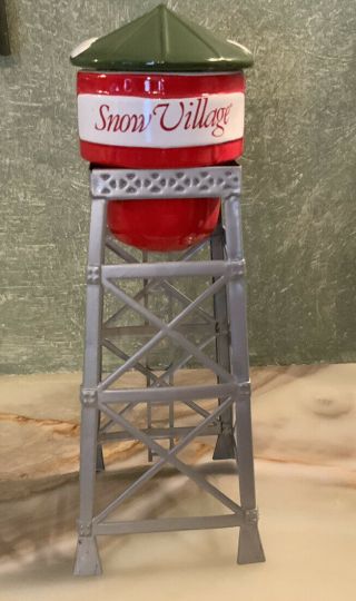 Department 56 The Snow Village “watertower Accessory” 5133 - 0 Retired
