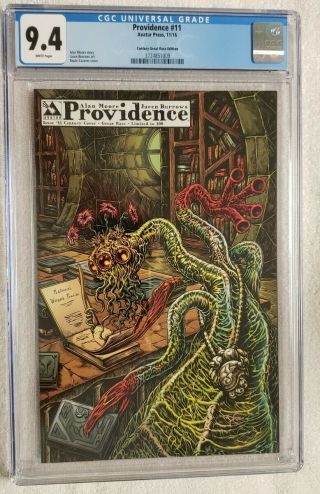 Providence 11 Cgc 9.  4 - Century Great Race Cover - 1 Of 100 Copies Alan Moore