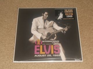 Elvis 1st Pressing The Vegas Comeback At The International Hotel 8/26/69 2lp 
