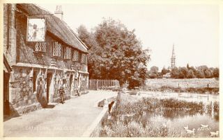 1933 Postcard: Old Mill Inn,  Salisbury,  Wiltshire
