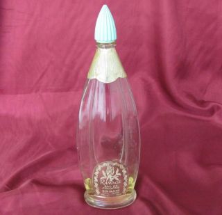 1960s Vintage Glass Perfume Bottle W/bakelite Cap & Perfume – Bourjois