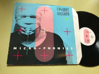 Cabaret Voltaire Micro - Phonies Cv2 Virgin Nm Lp Vg,  Cover 