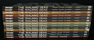 Complete Set Of 1 - 13 The Walking Dead Paperback Graphic Novels – Robert Kirkman
