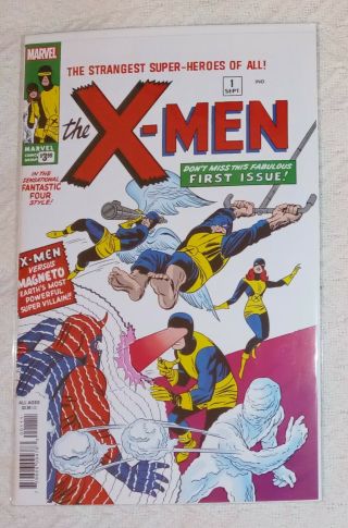 Marvel Comics The Uncanny X - Men 1 Silver Age September 1963 Key Grail Facsimile