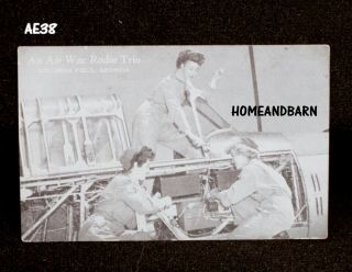 Old Postcard Military Air Wac 