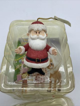 Enesco Santa Ornament Rudolph Island Of Misfit Toys Cvs 1999 Rare