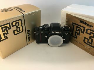 Vintage Nikon F3 Camera Body - - Slr 35mm - - Box - -