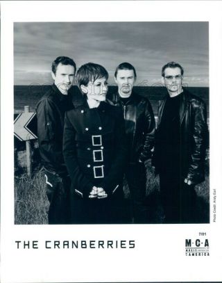 Press Photo Irish Rock Band The Cranberries Dolores O 