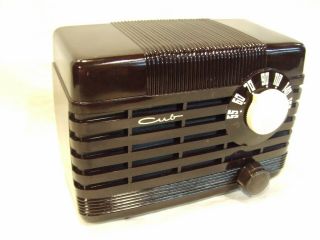 Fully Restored 1949 Vintage Coronado Cub Antique Tube Am Radio