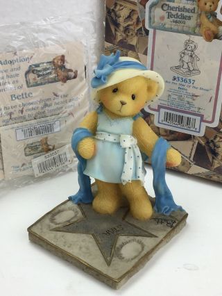 Cherished Teddies:bette,  You Are The Star Of Show.  Movie Star,  Costume,  Dress Up