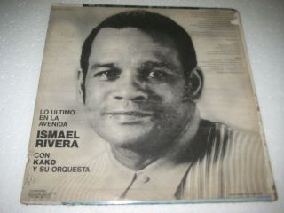 Ismael Rivera Con Kako Su Orquesta Lo Ultimo En La Avenida Rare Salsa Guaguanco 2
