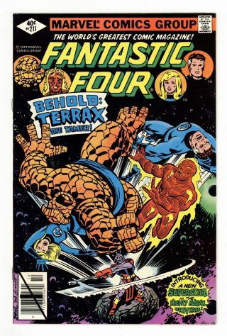 Fantastic Four 211 Vf - 7.  5 1979