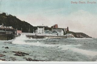 R Isle Of Man Manx Old Antique Picture Postcard Derby Castle Douglas