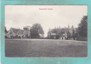 Small Old Postcard Of Barnwell Castle,  Northamptonshire,  E13.