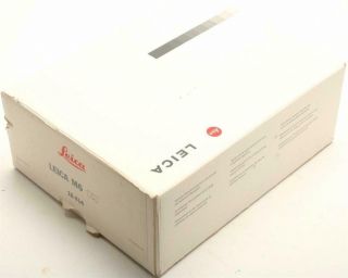 Vintage Leica Empty White Presentation Case,  Box For M6 Camera / 0609