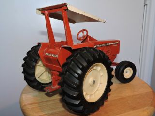 Vintage 70s Ertl Allis Chalmers 190XT Landhandler Toy Farm Tractor with ROPS 3
