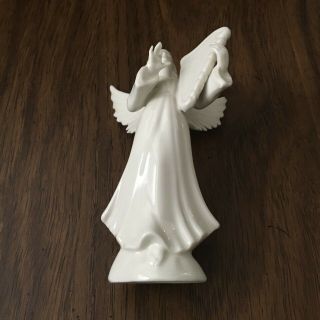 Vintage Dresden Angel with Harp figurine.  German Porcelain.  Approx 5 1/4” tall. 3