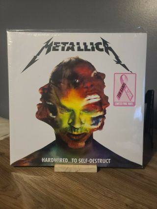 Metallica Hardwired To Self Destruct Ltd Ed.  Pink Marbled 2xlp Blcknd031 - 1