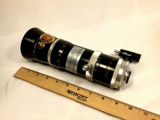 Kern Paillard Verio - Switar H16 Rx 18 - 86mm Bolex 2.  5 C - Mount Cine Lens Vtg