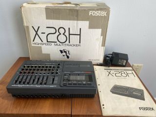 Vintage Fostex X - 28h Analog 4 Track Cassette Multitracker - &.
