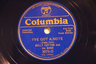 Jazz Billy Cotton Band I 