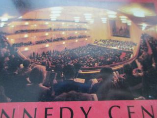 Kennedy Center Concert Hall Washington DC Unposted Vintage Postcard 2