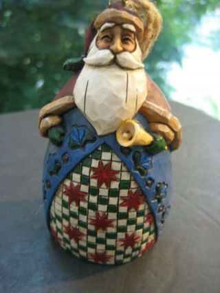 Vintage Jim Shore Santa Heartwood Creek Christmas Ornament 2002 C107461