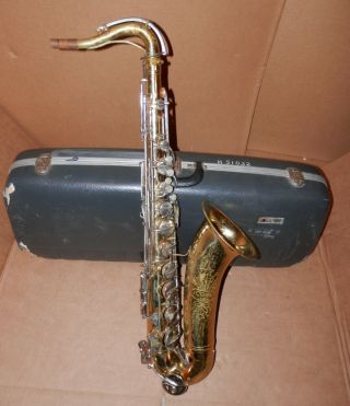 Vintage 1966 Conn Model 16m Tenor Sax Saxophone