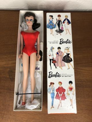 Vintage Midge 1962 Barbie With Box