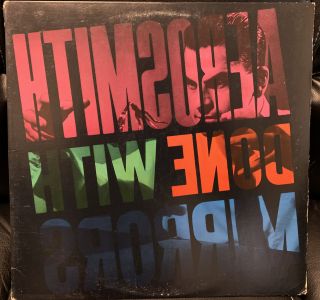 Aerosmith ‎– Done With Mirrors (vinyl Lp) Rare Bonus Track Version