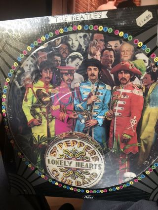 Beatles Sgt Peppers Lonely Hearts Band 12” Album Picture Disc