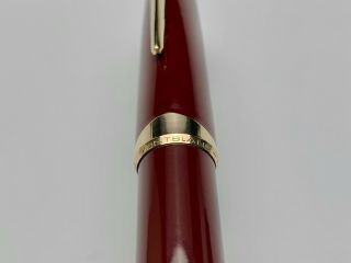 Vintage Montblanc Meisterstuck No.  12 Fountain Pen in Bordeaux Color 3