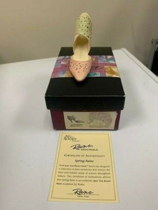 Just The Right Shoe,  Spring Raine Item 25073 W/box