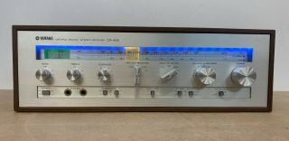 Vintage Yamaha CR - 420 AM/FM Stereo Receiver.  Serviced - Cleaned 2