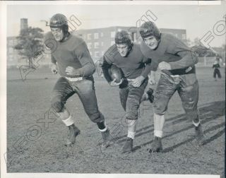 1939 Northwestern University Wildcats Football Lettermen Worked Out Press Photo