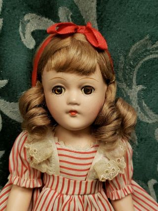 Rare Madame Alexander 11 1/2 " Composition Jointed Wendy Ann Candy Kid