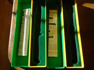 Vintage Puma Knife Boxes 6396 And 6377 With Papers