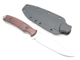 Vintage Gerber Yari Limited Edition Mirror 154cm Wood Handle Fixed Blade Knife