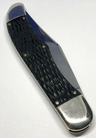 Vintage Shapleigh Diamond Edge D - E Knife Handmade Blade