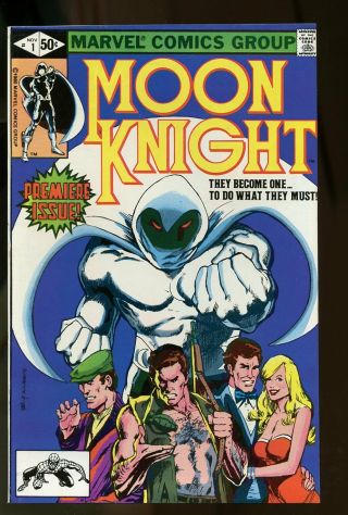 Moon Knight 1 Very Fine / Near 9.  0 1980 Marvel Comics