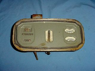 1920s Vintage Speedometer Dash Gauge Panel Cluster Gas Fuel Amp Oil Pressure