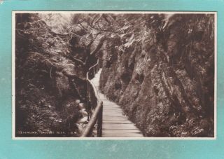 Small Old Postcard Of Lhencoan,  Groudle Glen,  Isle Of Man,  E8.