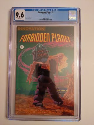 Forbidden Planet 1 Cgc 9.  6 White Pages; Innovation 1992 Motion Picture May 92