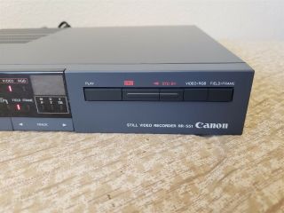 Canon RR - 551 Still Video Player Recorder Vintage Rare Museum 1986 RC - 701 VF - 50 3
