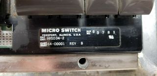 Convergent Technologies CT 64 - 00164 Micro Switch Vintage Keyboard Serial Output 2