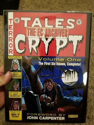 Ec Archives Tales From The Crypt 1 Gemstone First Print Hardcover Near