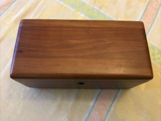 Vintage Lane Cedar Chest Box Miniature Salesman Sample No Key