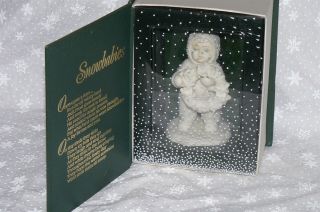 Dept 56 Winter Tales Of The Snowbabies I Made This Just For You 6802 - 0 Mib