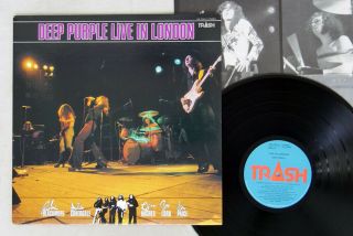Deep Purple Live In London Trash Aw - 25019 Japan Vinyl Lp