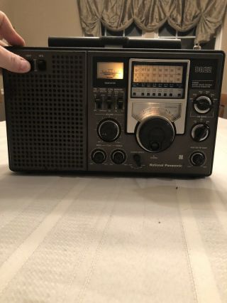 Vintage Panasonic 8 Band Shortwave Radio Rf 2200 Double Heterodyne Am/fm/sw